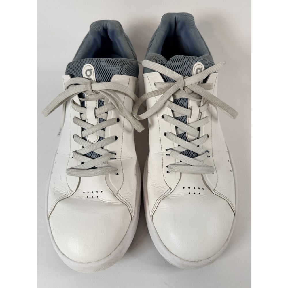 On Cloud OC The Roger Leather Tennis Shoes White GrayMen's 11.5 Pickleball